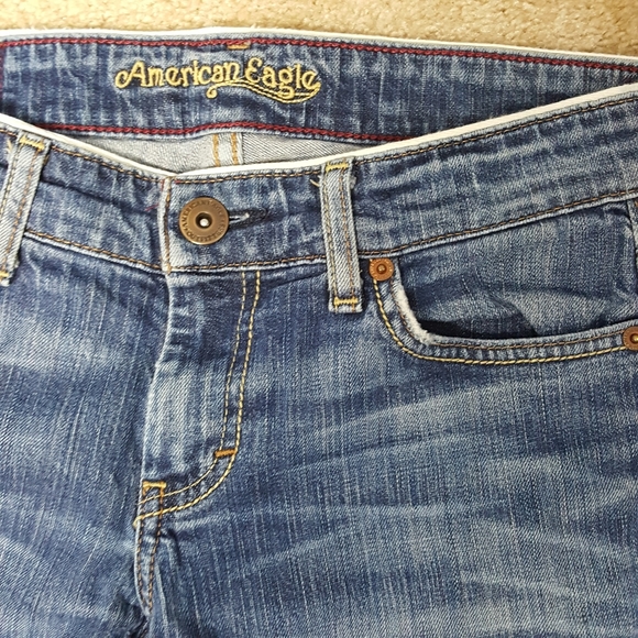 Sz 6 Reg A.E "Hipster" flare jeans - Picture 2 of 8